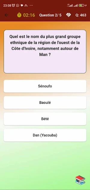 Côte d'ivoire Quiz Screenshot 2