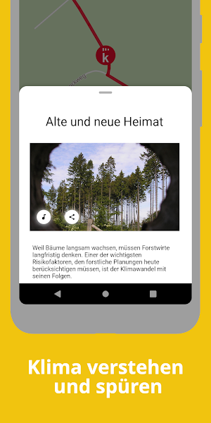 KlimaErlebnisWandern Screenshot 1