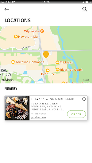 Nirvana Wine and Grillerie Screenshot 1