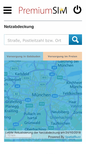 PremiumSIM Servicewelt Screenshot 2