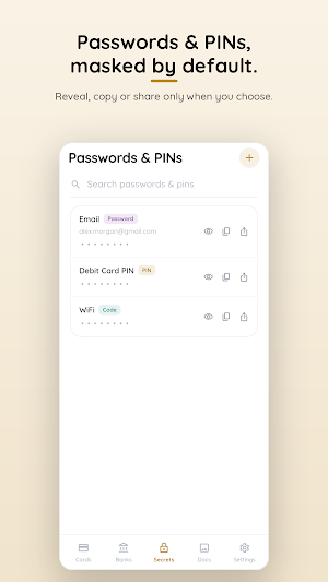 FiNest — Private Data Vault Screenshot 3