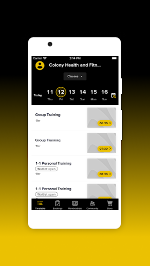 Colony Health & Fitness Screenshot 2