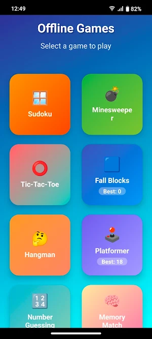 Offline Games Screenshot 0