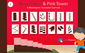 Montessori Pink Tower and Brow Screenshot 0