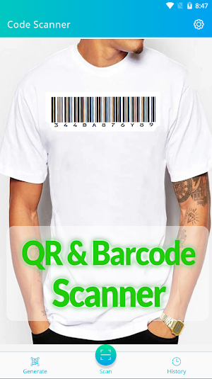 QR Generator & Barcode Scanner Screenshot 1