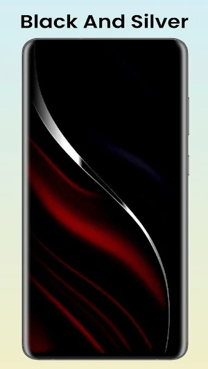 Black And Silver Wallpaper Screenshot 2