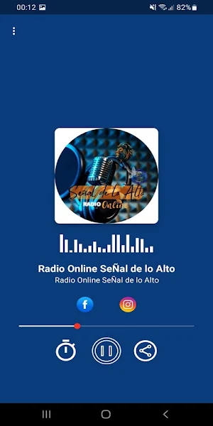 Radio Online Señal de lo Alto Screenshot 1