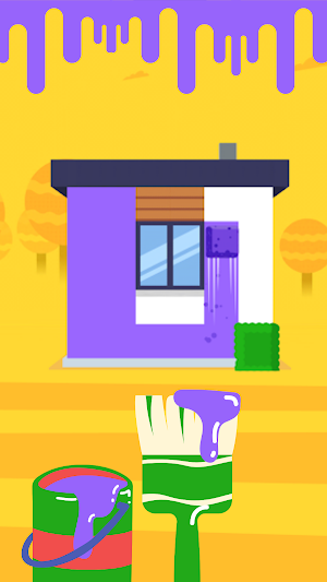 Paint My House Painter Puzzle Screenshot 2
