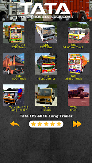 Tata Truck Bussid Download Screenshot 2