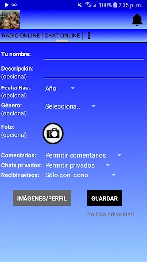 RADIO EMISORA DE LOS ANGELES Screenshot 1