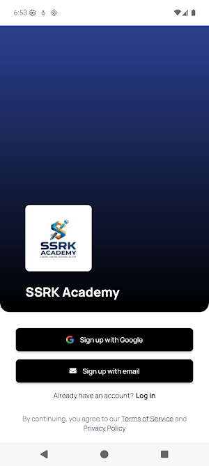 SSRK Academy Screenshot 0
