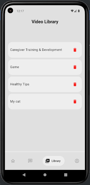 Compassionate Caregivers App Screenshot 2