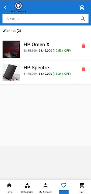 Mectronics - Shop Electronics Screenshot 1