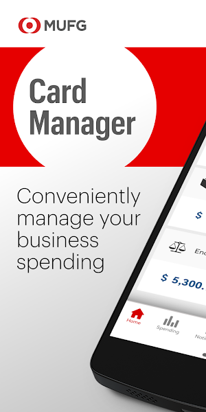 MUFG Bank Card Manager Screenshot 0