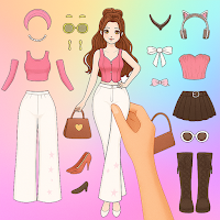Paper Doll Diary Dress up Game