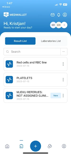MedWallet Screenshot 1