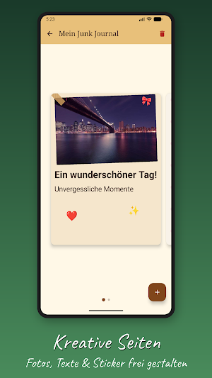 Junk Journal Screenshot 1