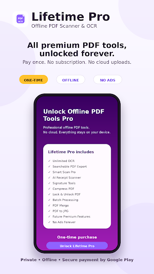 Offline PDF Scanner & OCR Screenshot 0
