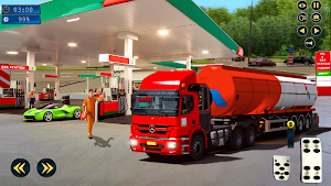 Oil Tanker Truck Driving Simulator Game Offroad 3D Screenshot 1