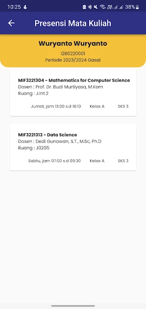 My Presensi Screenshot 2