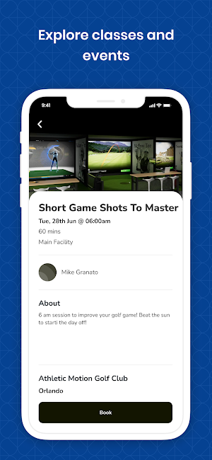 Athletic Motion Golf Club Screenshot 2