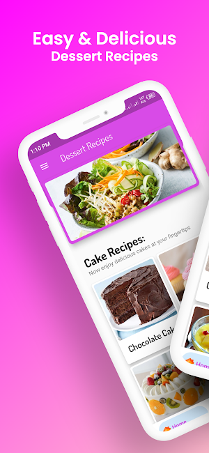 Dessert Recipes Cookbook Screenshot 0