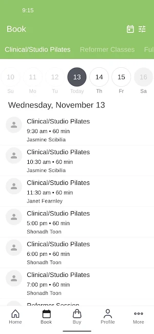 Gateway Pilates Screenshot 1