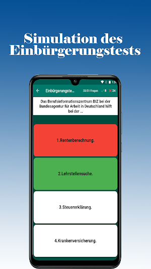 Einbürgerungstest deutschland Screenshot 2