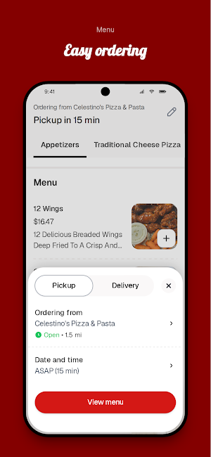 Celestino's Pizza & Pasta Screenshot 2