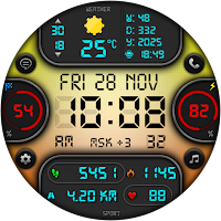 DIGI SIMULOR CTS71 Watch face