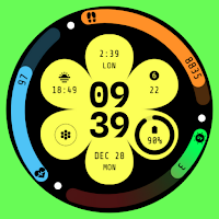 Neo Petals Watch Face