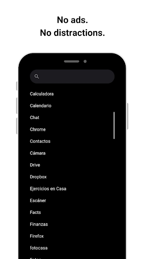 Nanito - Minimalist Launcher Screenshot 3
