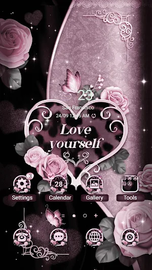 Love Yourself Curve- Wallpaper Screenshot 0
