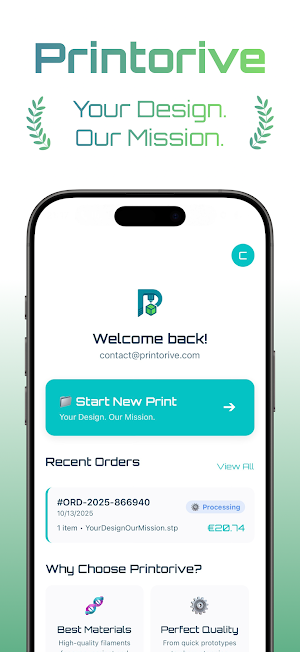 Printorive - Print better. Screenshot 0