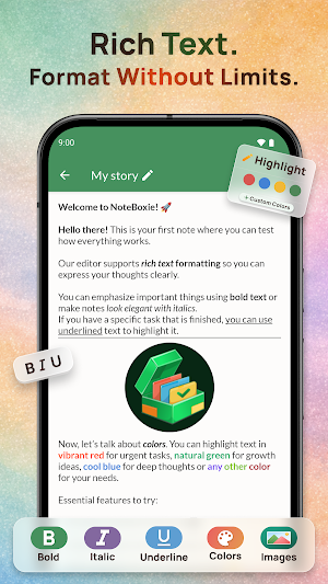 NoteBoxie: Notes & Daily Tools Screenshot 3