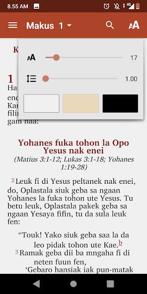 Buru Bible Screenshot 1
