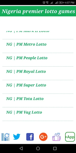 Nigeria Premier Lotto Games Screenshot 0