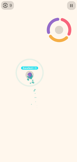 Ball Best Throw - Color Matcher Screenshot 1