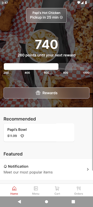 Papi's Hot Chicken Screenshot 0
