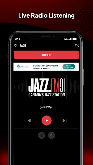 JAZZ.FM91 Screenshot 2