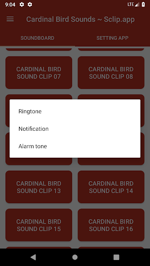 Cardinal Bird Sound Collection Screenshot 2