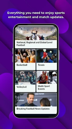 SIR TV App Football Guida Screenshot 2