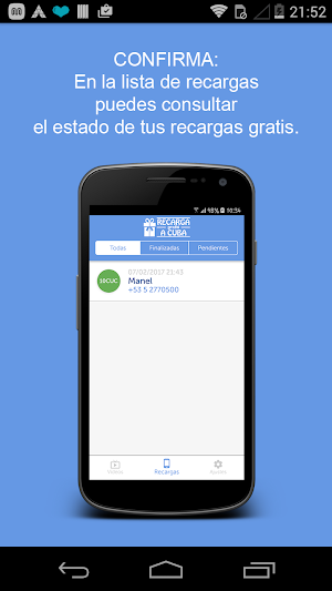 Recargas GRATIS a Cuba Screenshot 3