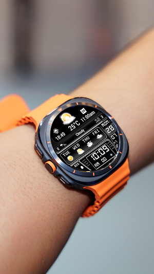 N-SPORT755 Sporty Watch Face Screenshot 0