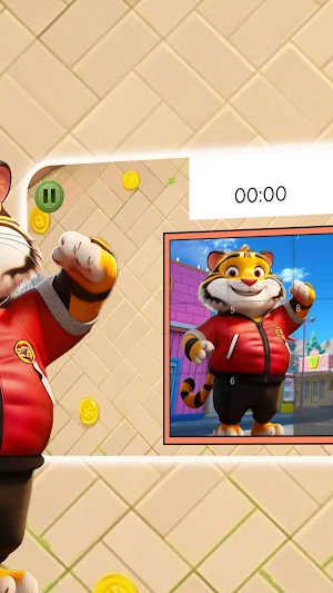 Tiger Puzzle Dash Screenshot 1