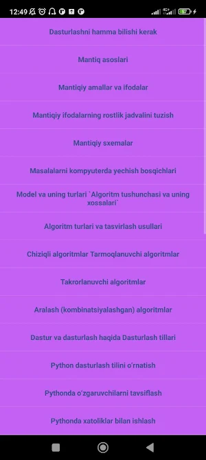 9-sinf informatika darsligi Screenshot 3