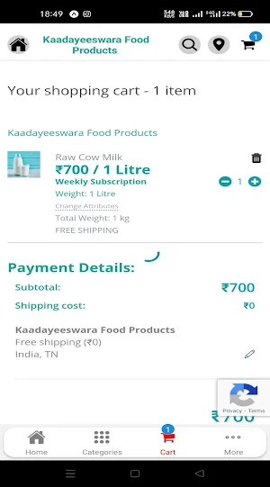 Nutristory Screenshot 3