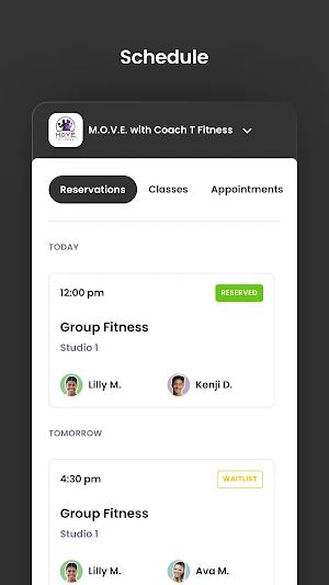 M.O.V.E. with Coach T Fitness Screenshot 2