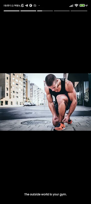 Fitness Blog Screenshot 3