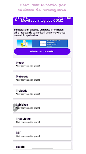 Movilidad Integrada CDMX Screenshot 1